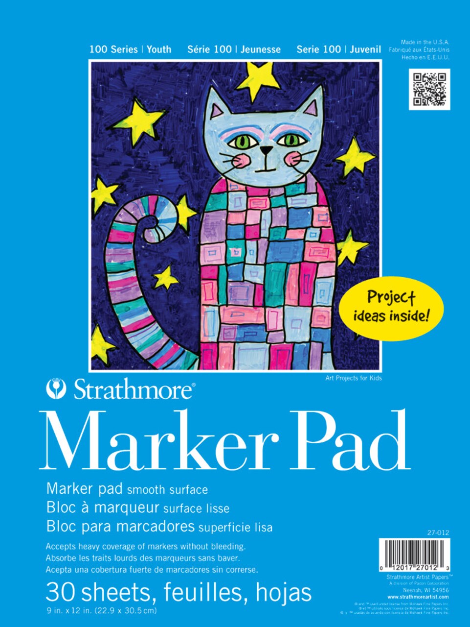 Strathmore Kids Marker Paper Pad, 9in x 12in